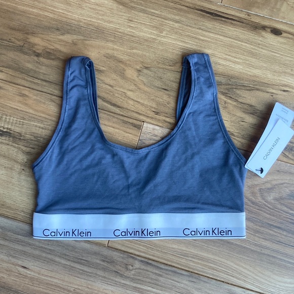 Calvin Klein Bra Medium Grey - Picture 1 of 4